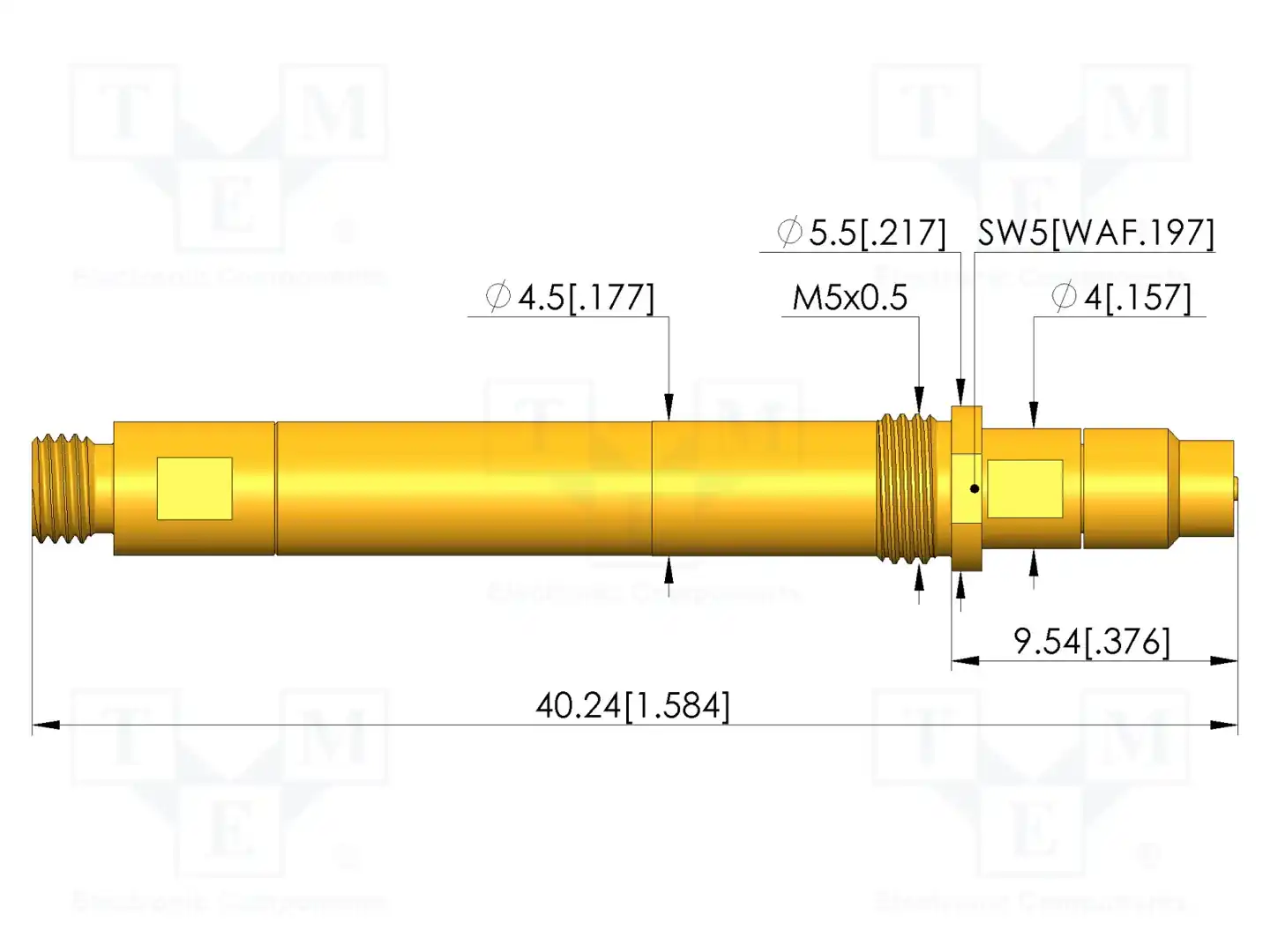 INGUN HFS-890 343 078 A 9343 UFL M — Измерительные щупы