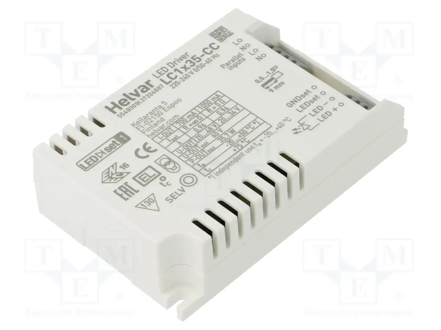 HELVAR LC 1X35-CC — Блоки питания для LED