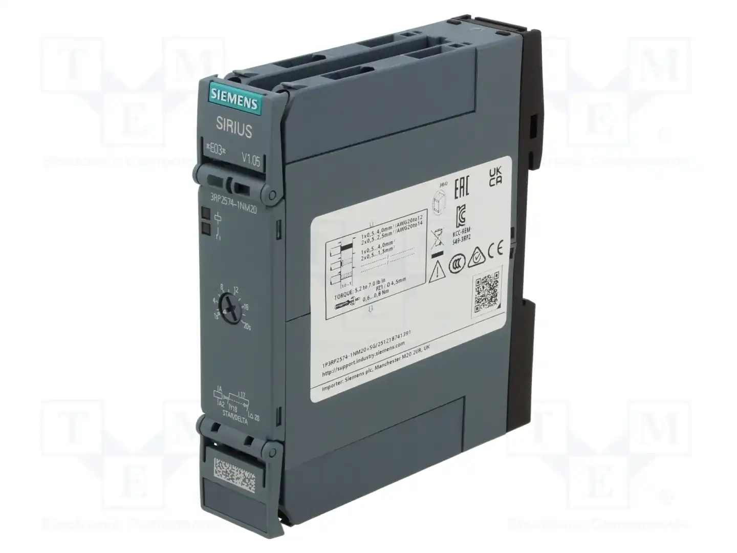 SIEMENS 3RP2574-1NM20 — Временные аналоговые реле