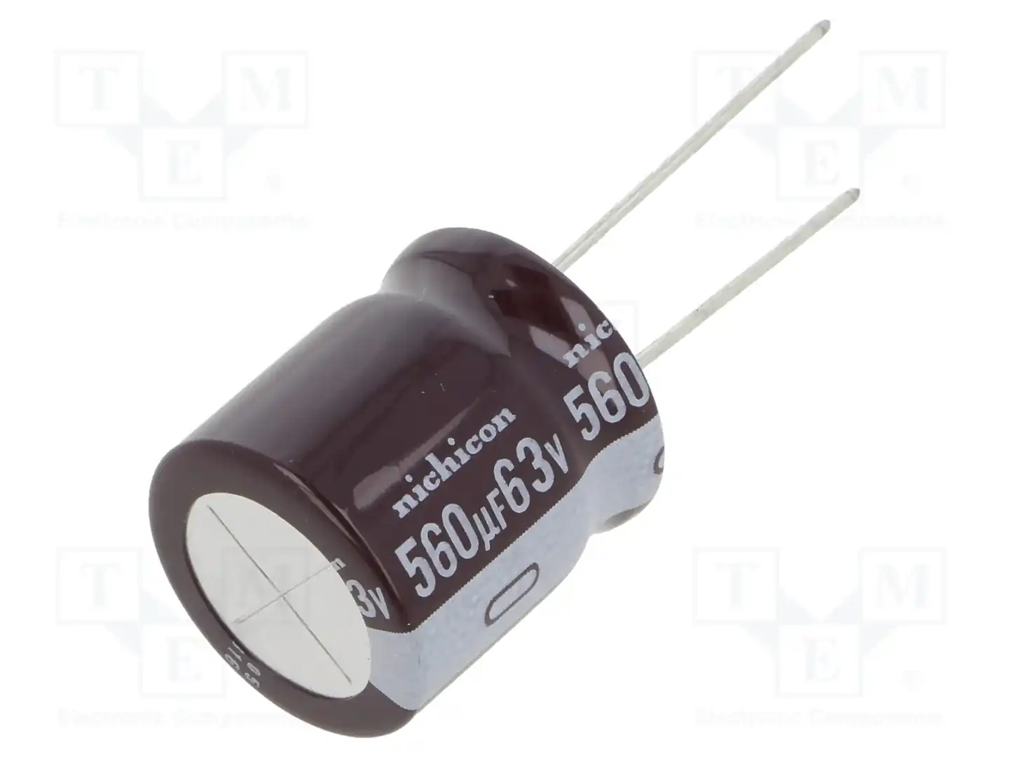 NICHICON UPM1J561MHD6 — Конденсаторы электролитические THT