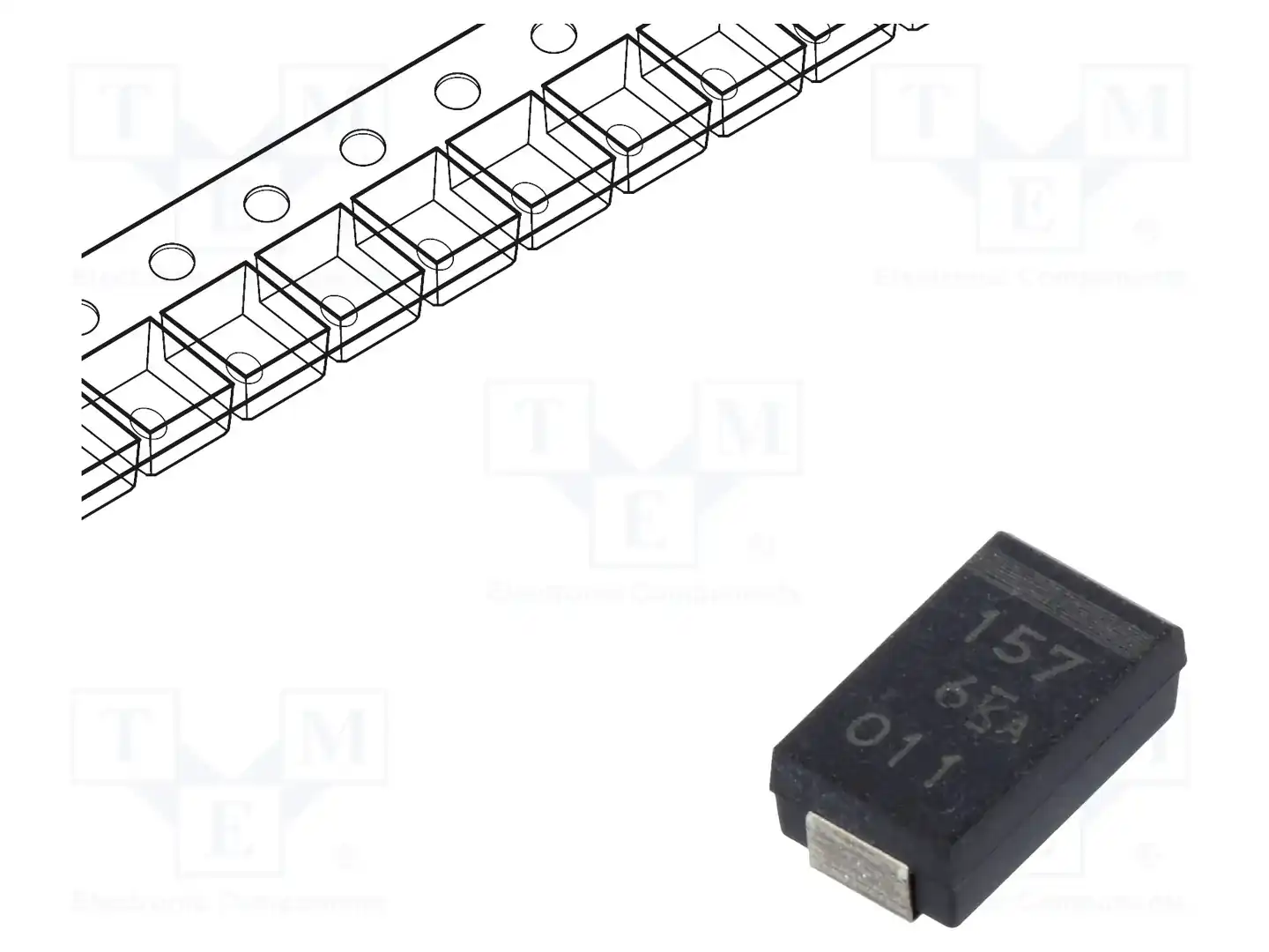 KEMET T599D157M006ATE025 — Конденсаторы танталово - полимерные