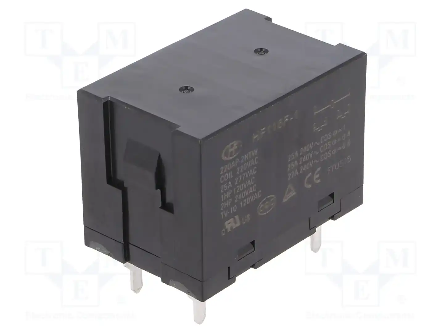 HONGFA RELAY HF116F-1/220AP-2HTW — Электромагнитное реле мощности