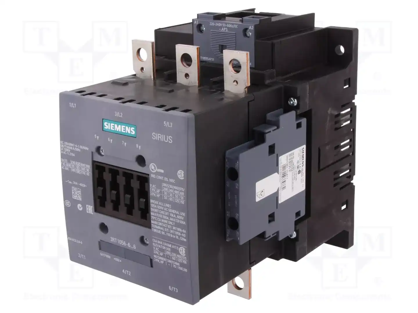 SIEMENS 3RT1056-6AP36 — Контакторы - главные модули