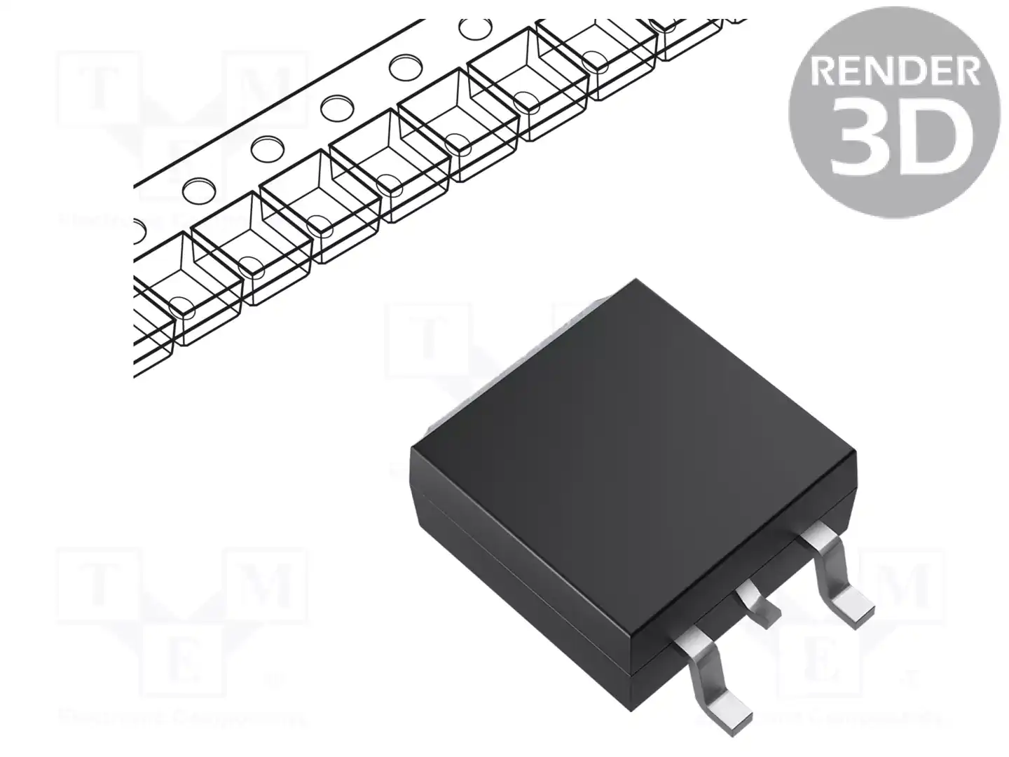 Texas Instruments LM1086CS-3.3/NOPB — Стабилизаторы напряжения нерегулир. LDO