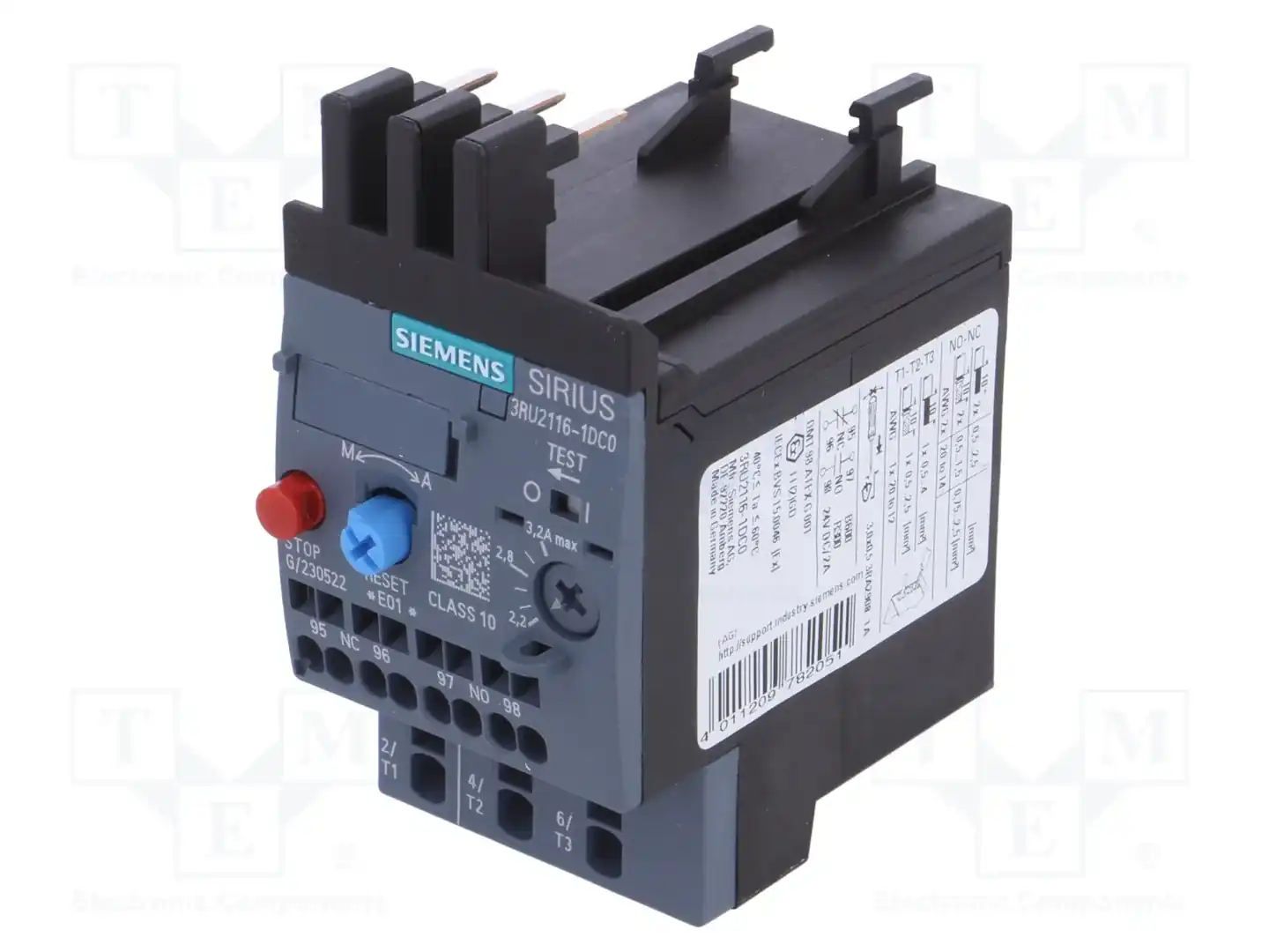 SIEMENS 3RU2116-1DC0 — Контакторы - дополнительное оборудование