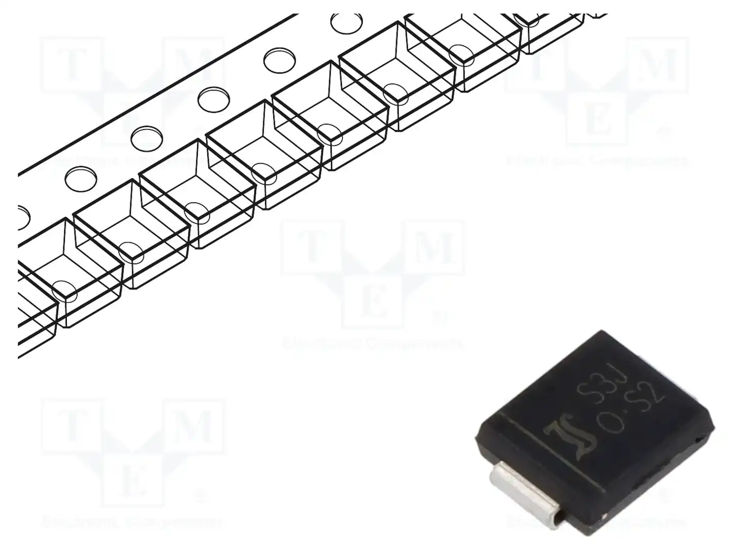DIOTEC SEMICONDUCTOR S3J — Универсальные диоды SMD