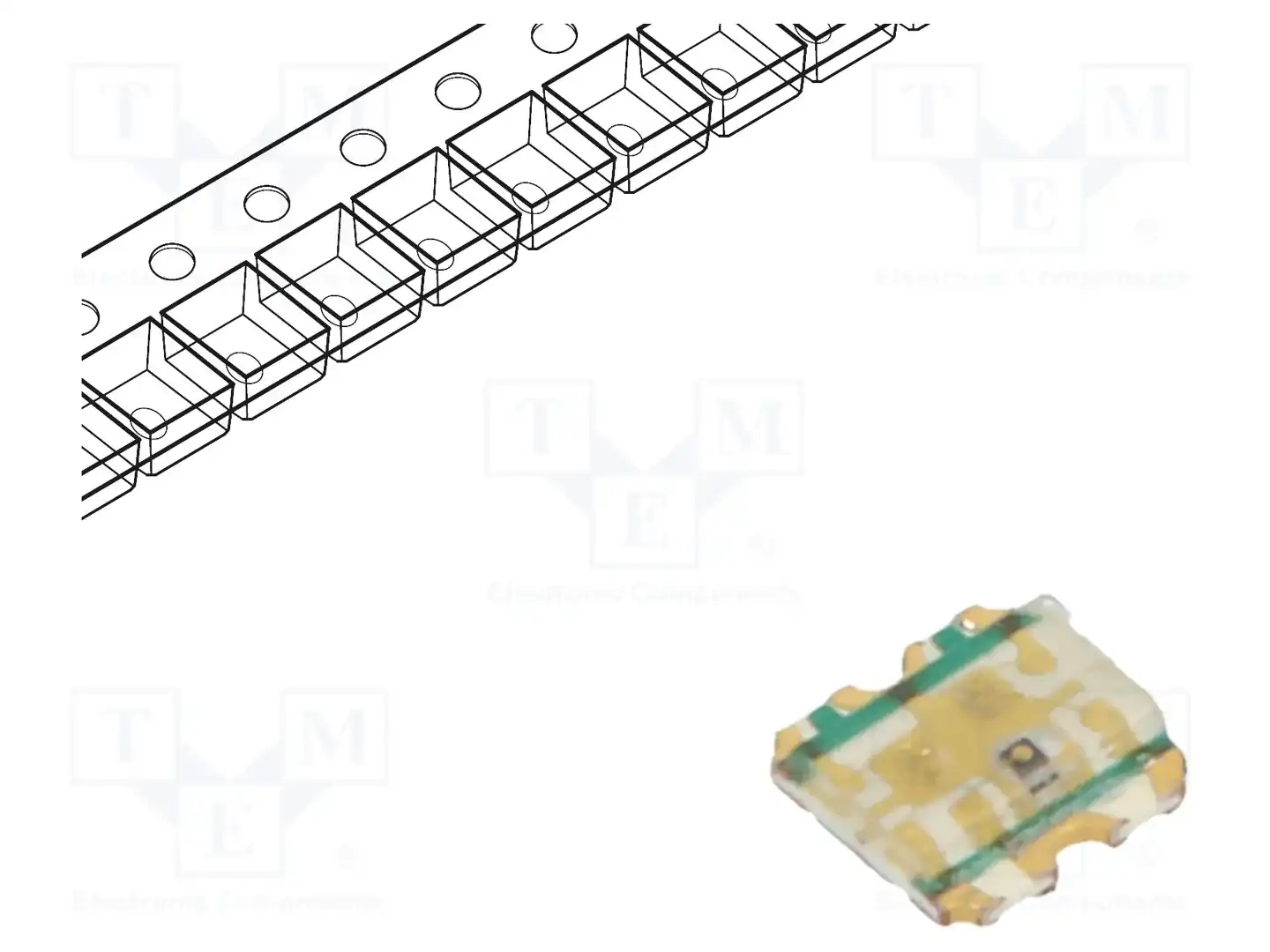 EVERLIGHT 19-337/S2GHBHC-A01/2T — Светодиоды SMD цветные