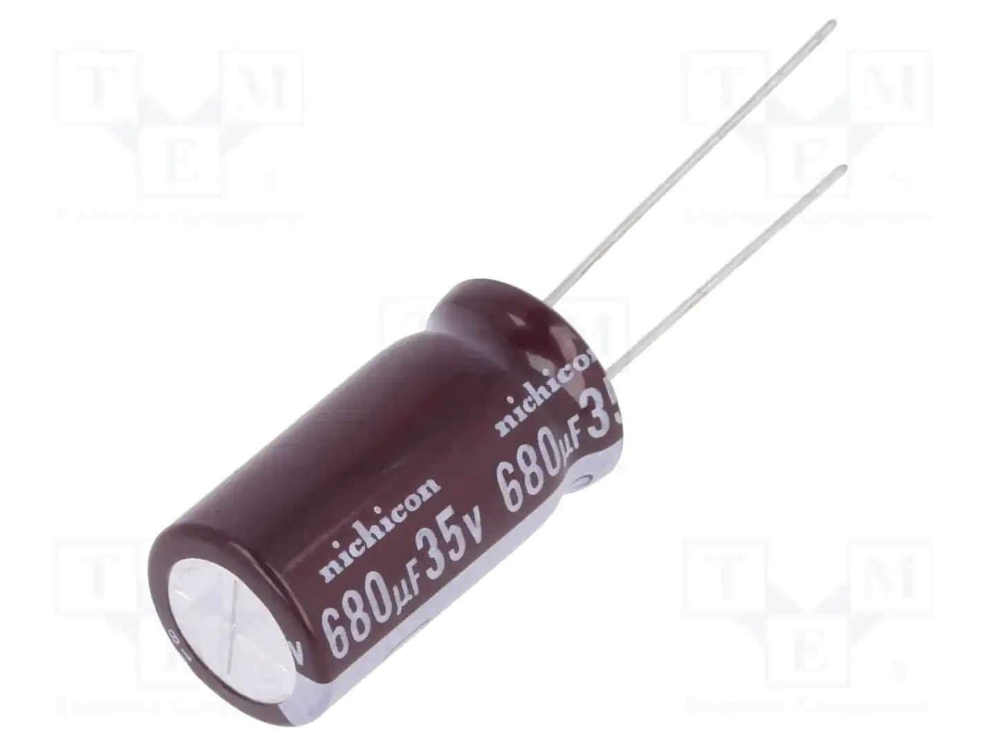 NICHICON UPM1V681MHD — Конденсаторы электролитические THT
