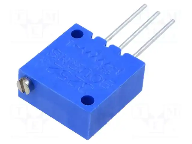 BOURNS 3252W-1-202LF — Потенциометры THT многооборотные 1/2 дм