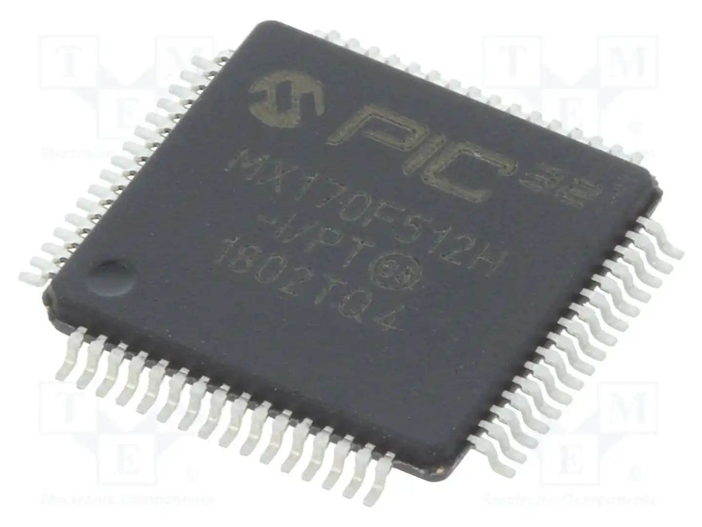 Microchip Technology PIC32MX170F512H-I/PT — Линейка PIC32 32-bit