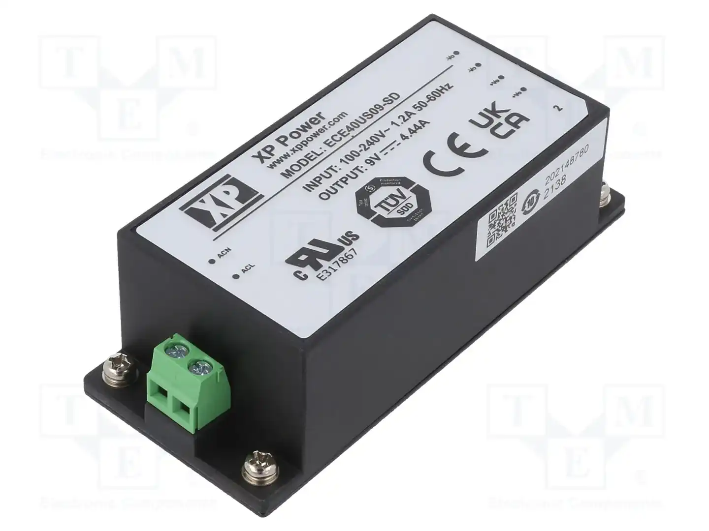 XP POWER ECE40US09-SD — Блоки питания для встраивания