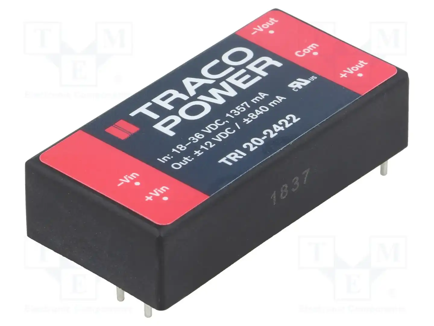 TRACO POWER TRI 20-2422 — Преобразователи DC/DC