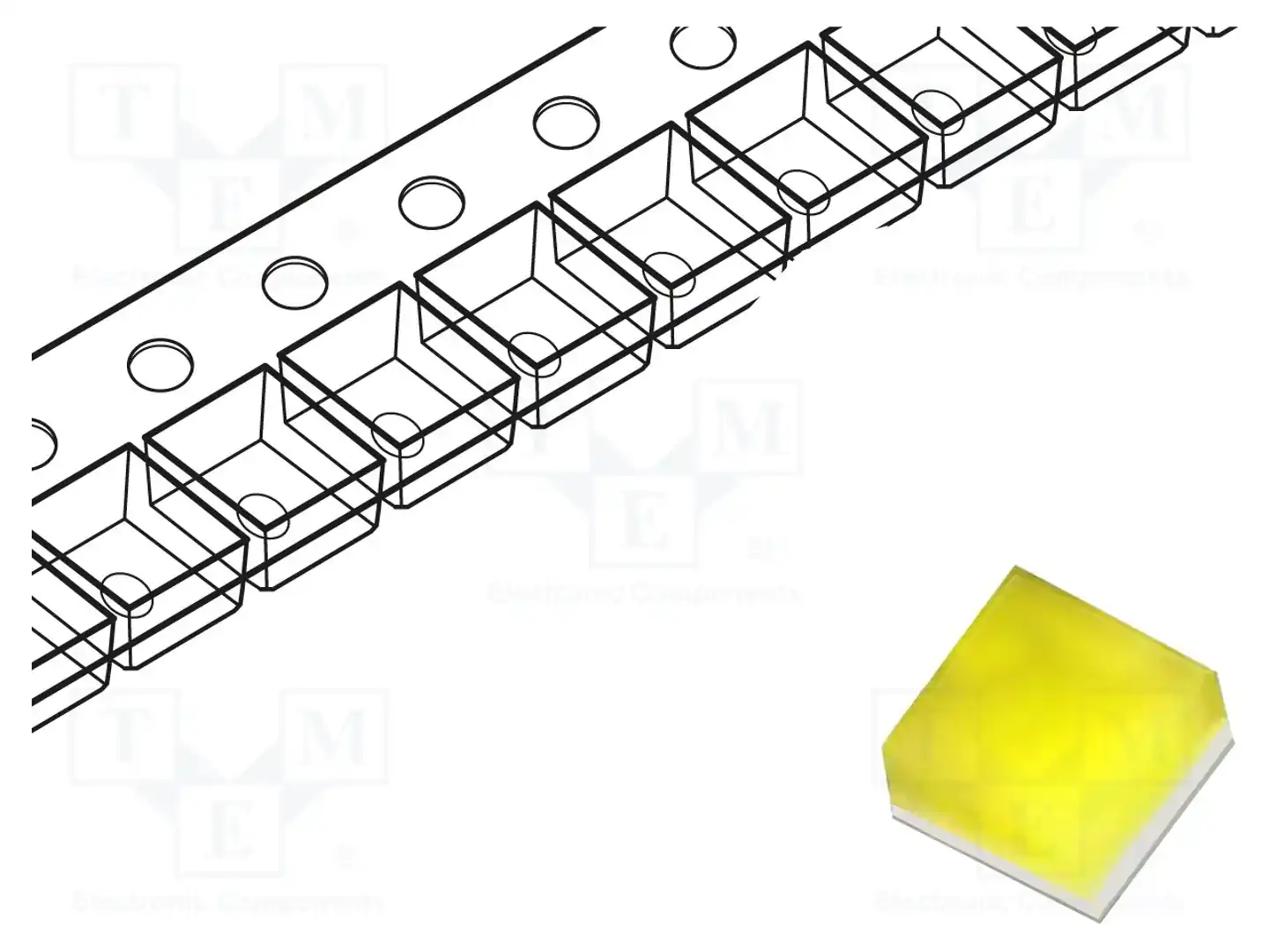 ProLight Opto PY2B-3FWE-WFC — Светодиоды мощности белые - Emitter