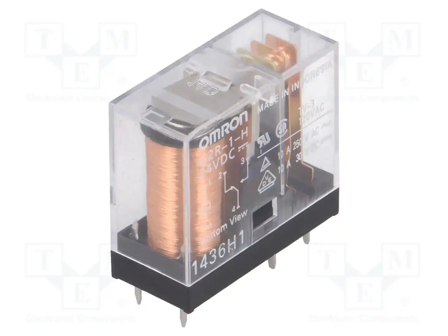 OMRON Electronic Components G2R-1-H 24VDC — Реле электромагн. миниатюрные