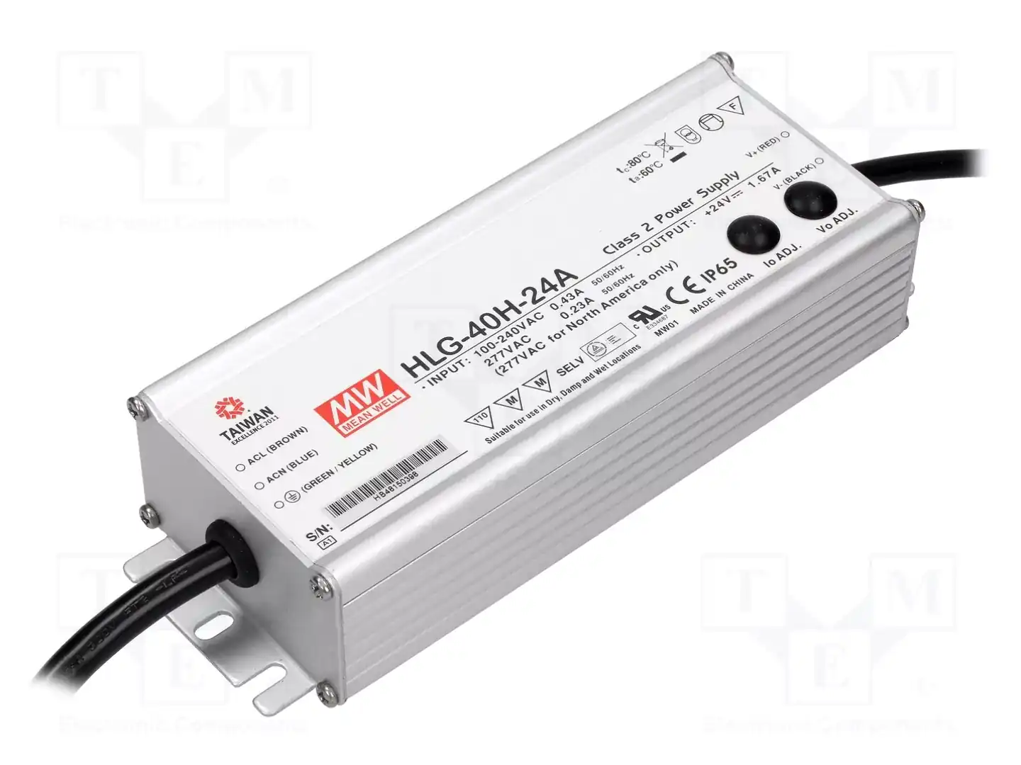 MEAN WELL HLG-40H-24A — Блоки питания для LED