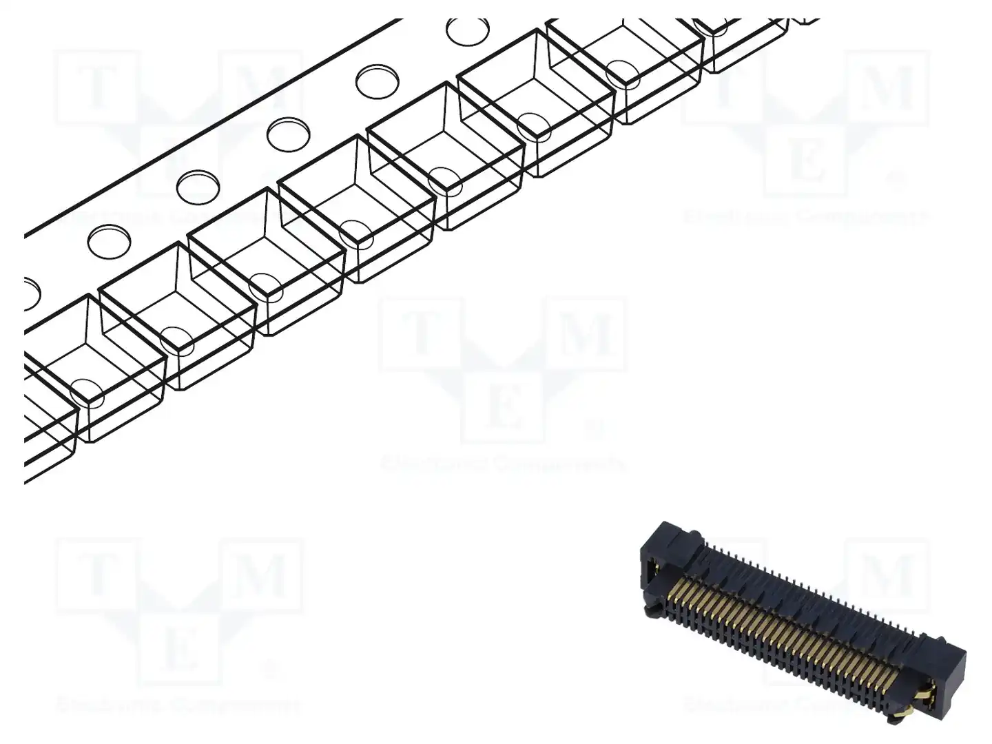 SAMTEC ERM8-030-05.0-L-DV-L-K-TR — Разъeмы пластина - пластина