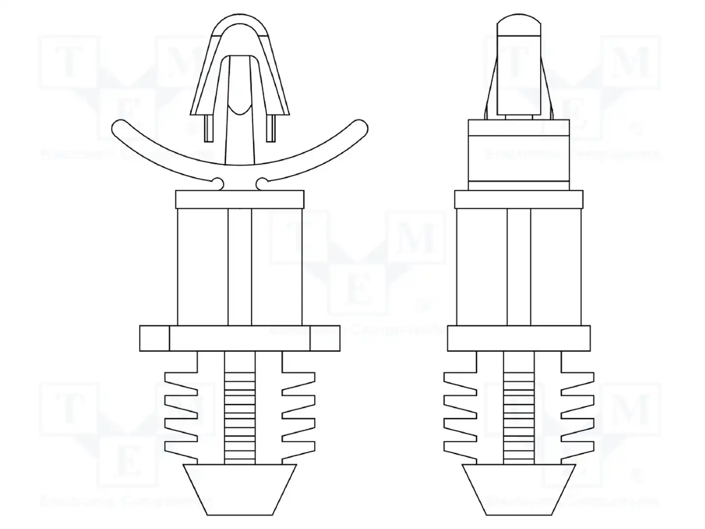 DREMEC 8G812V41124 — Дюбели пластмассовые