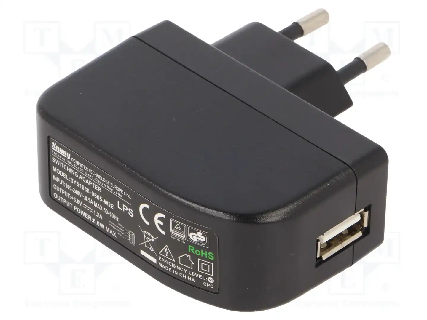 SUNNY SYS1638-0605-W2E-IUSB — Штекерные блоки питания
