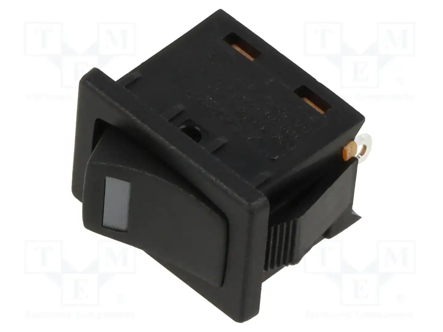 E-SWITCH R1966ABLKBLKESGRN — Переключатели типа Rocker