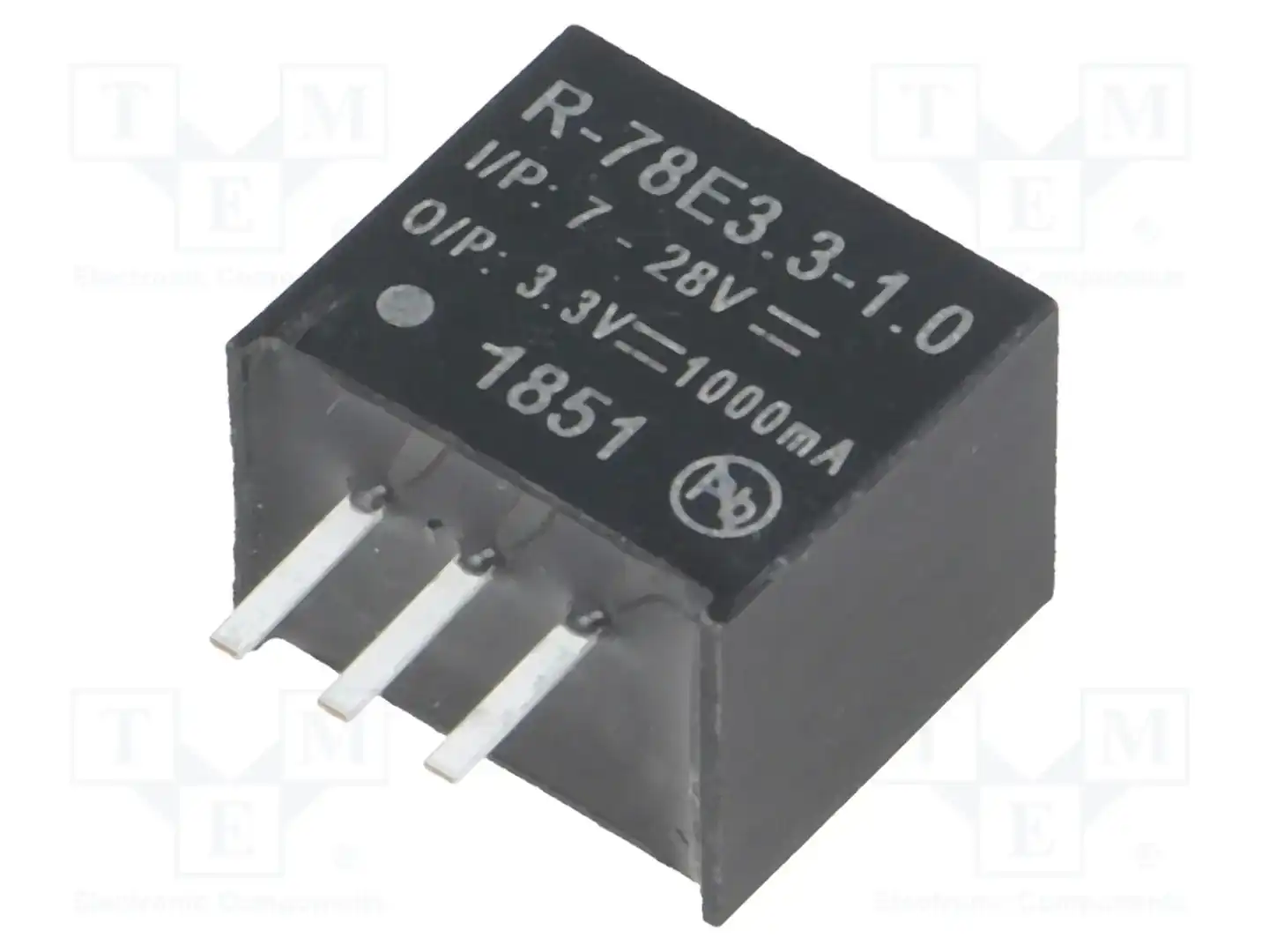 RECOM R-78E3.3-1.0 — Преобразователи DC/DC
