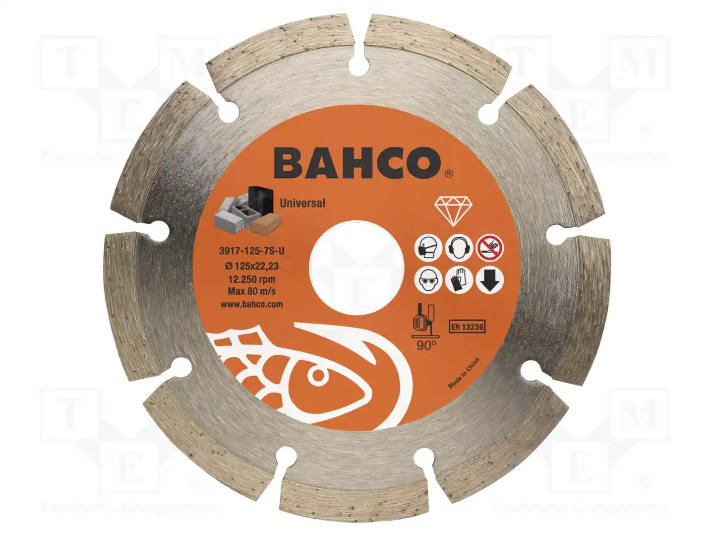 BAHCO 3917-125-7S-U — Диски для резки и шлифовки