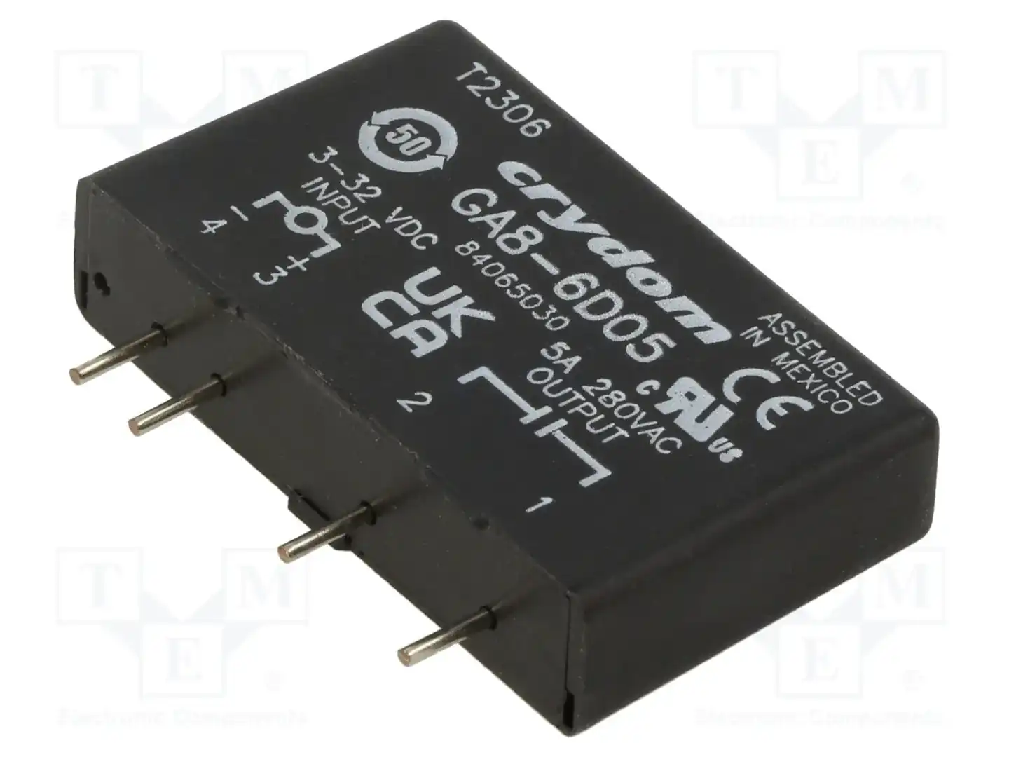 SENSATA / CRYDOM GA8-6D05 — Реле SSR однофазные