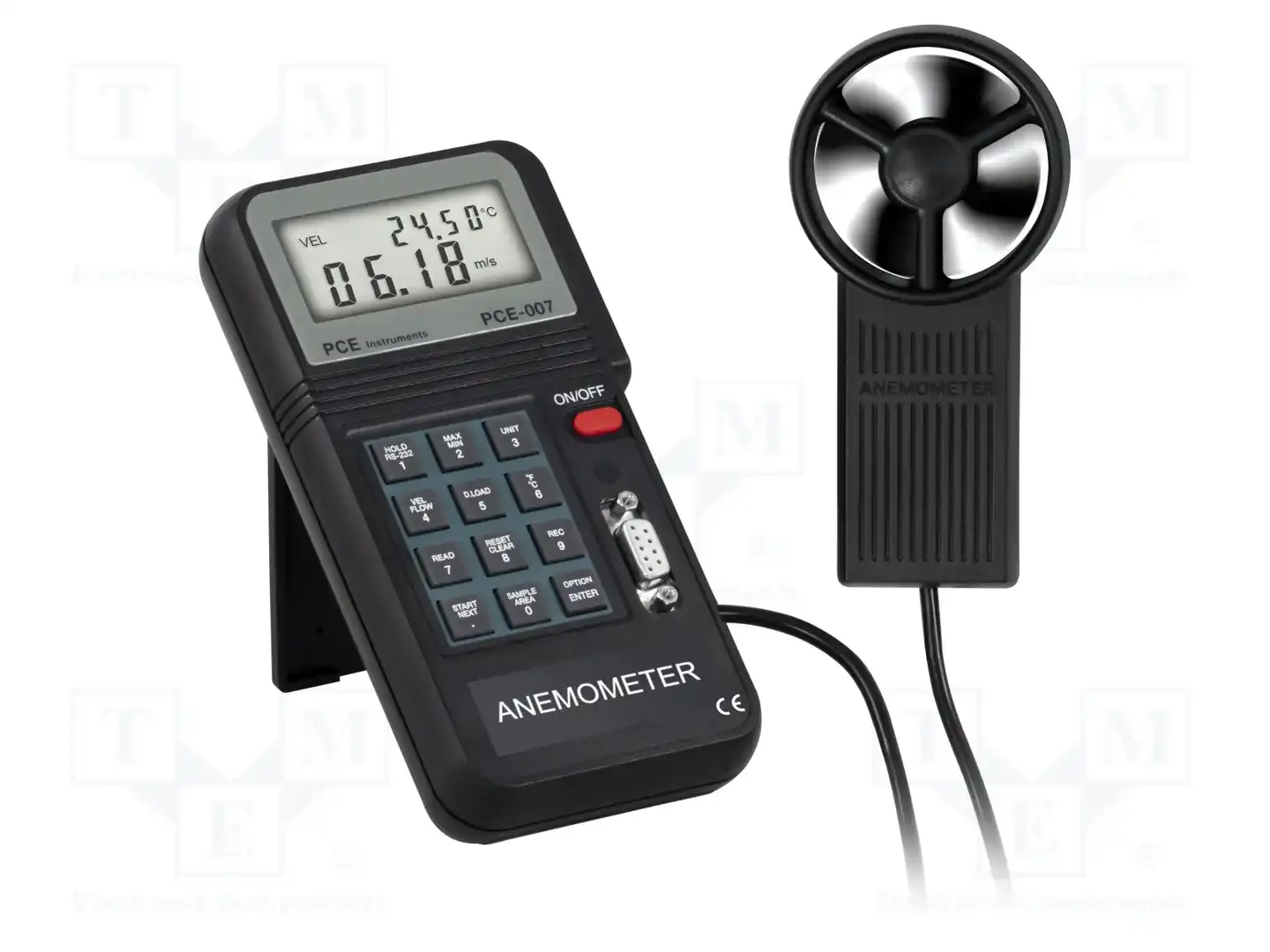 PCE INSTRUMENTS PCE-007 — Анемометры и термоанемометры