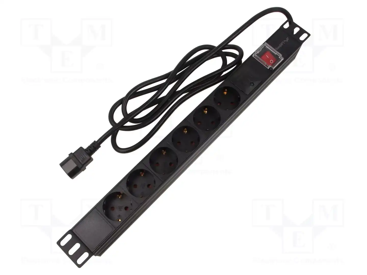 LANBERG PDU-06F-0200-IEC-BK — Планки защиты от перенапряжения