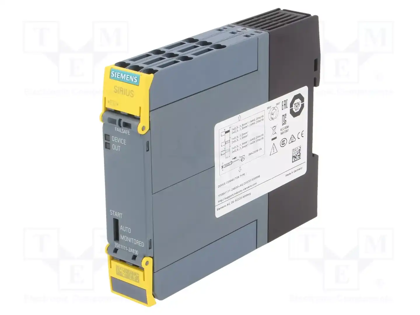 SIEMENS 3SK1111-2AB30 — Выключат. безопасности - мод. управления