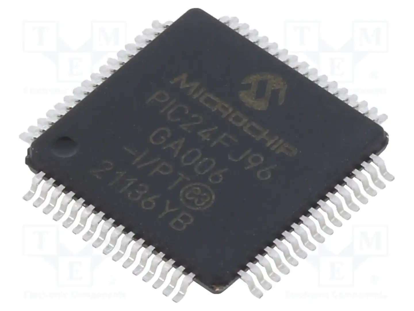 Microchip Technology PIC24FJ96GA006-I/PT — Линейка PIC 16-bit