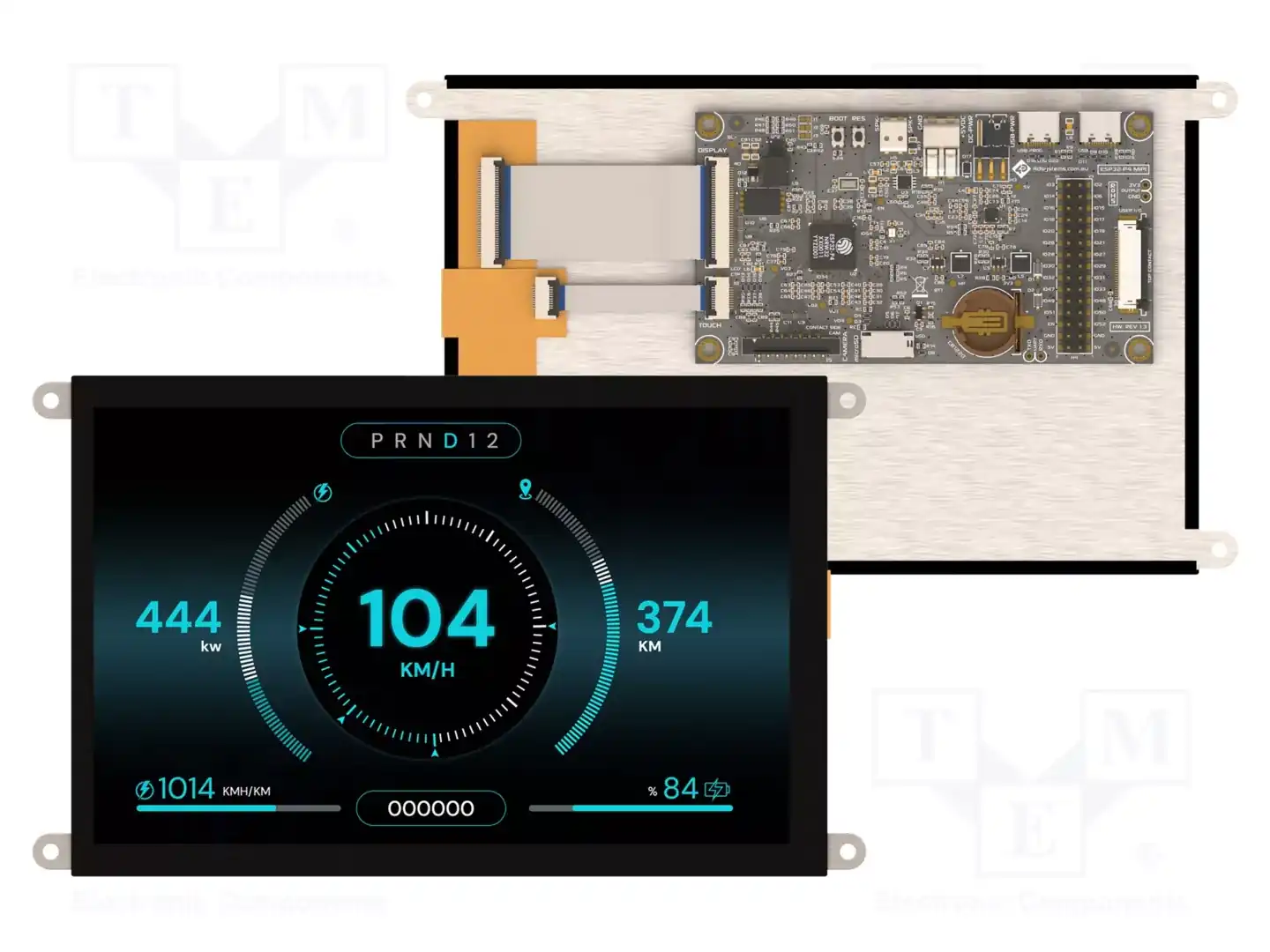 4D Systems ESP32-P4-70CT — Интеллигентные дисплеи
