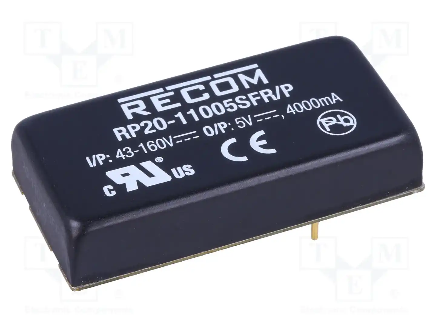 RECOM RP20-11005SFR/P — Преобразователи DC/DC