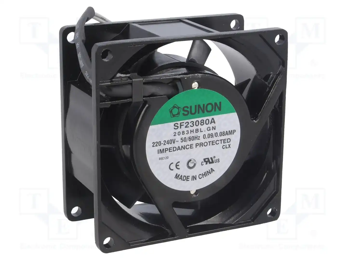 SUNON SF23080A2083HBL.GN — Вентиляторы AC 230V