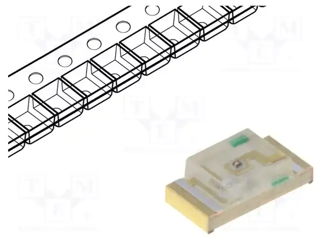 KINGBRIGHT ELECTRONIC KP-3216SURCK — Светодиоды SMD цветные
