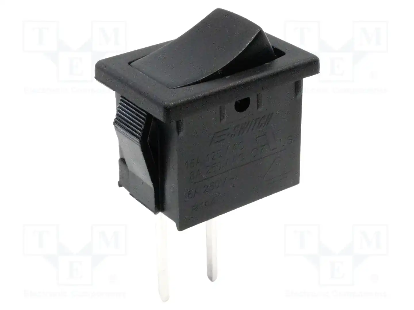 E-SWITCH R1966ABLKBLKEP — Переключатели типа Rocker