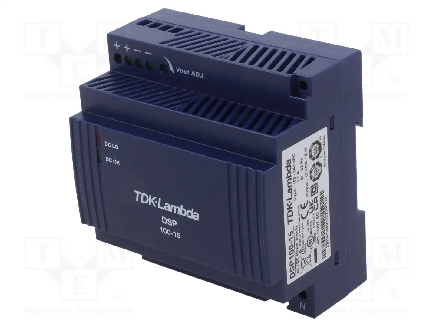 TDK-LAMBDA DSP100-15 — Блоки питания на DIN-рейку