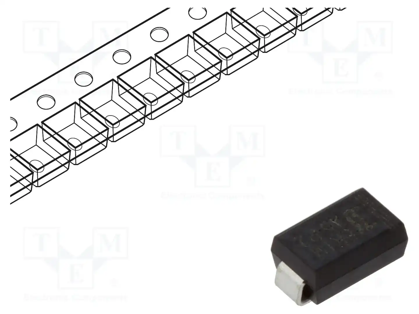 DIOTEC SEMICONDUCTOR ER1M-AQ — Универсальные диоды SMD