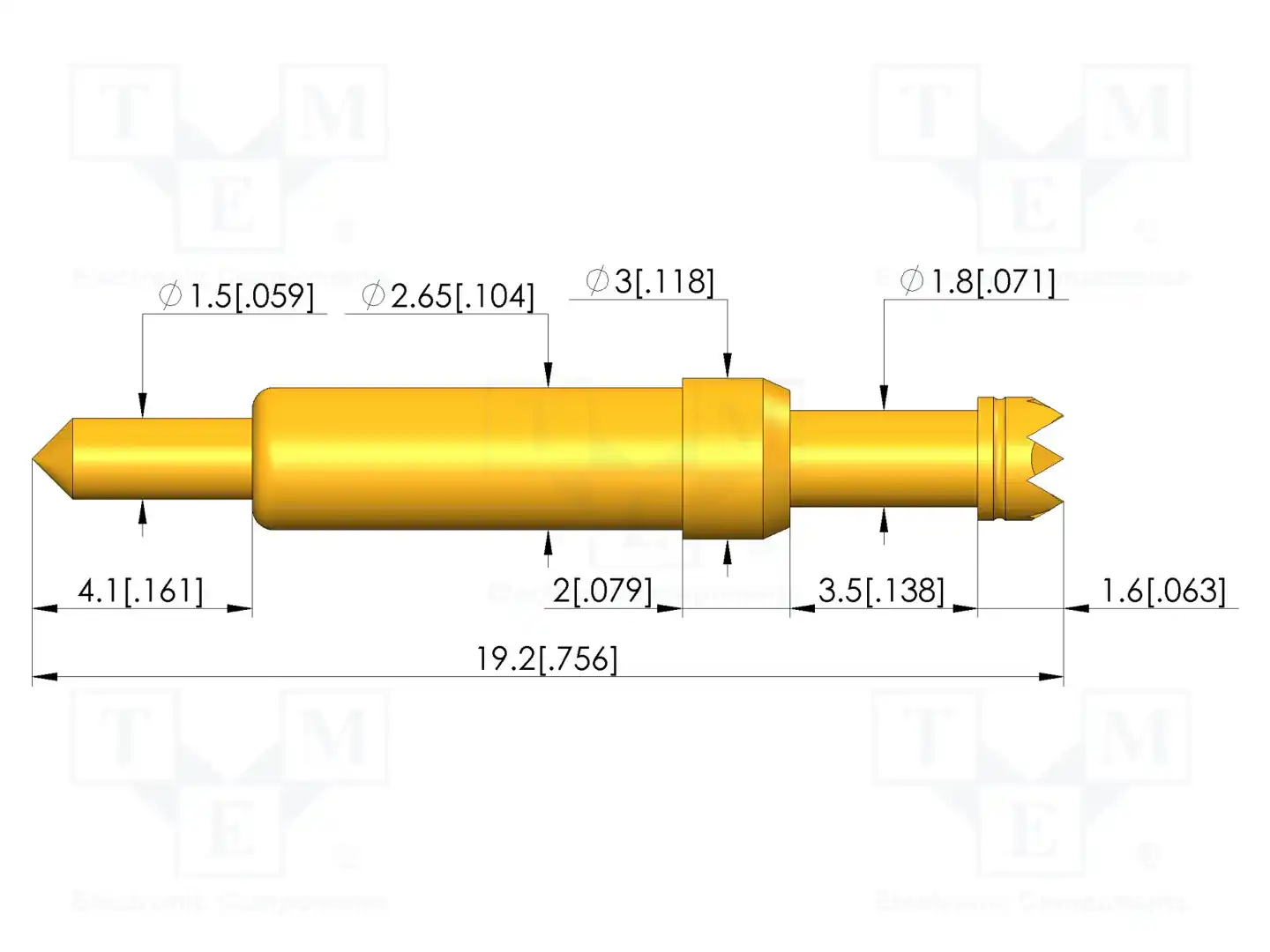 INGUN HSS-520 306 230 A 1502 1 — Измерительные щупы