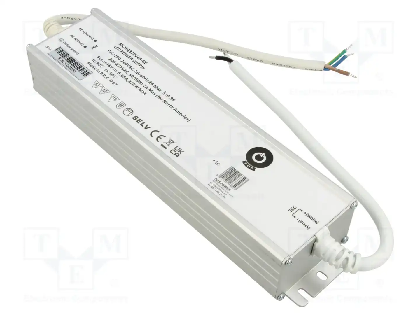POS MCHQ320V48-GE — Блоки питания для LED