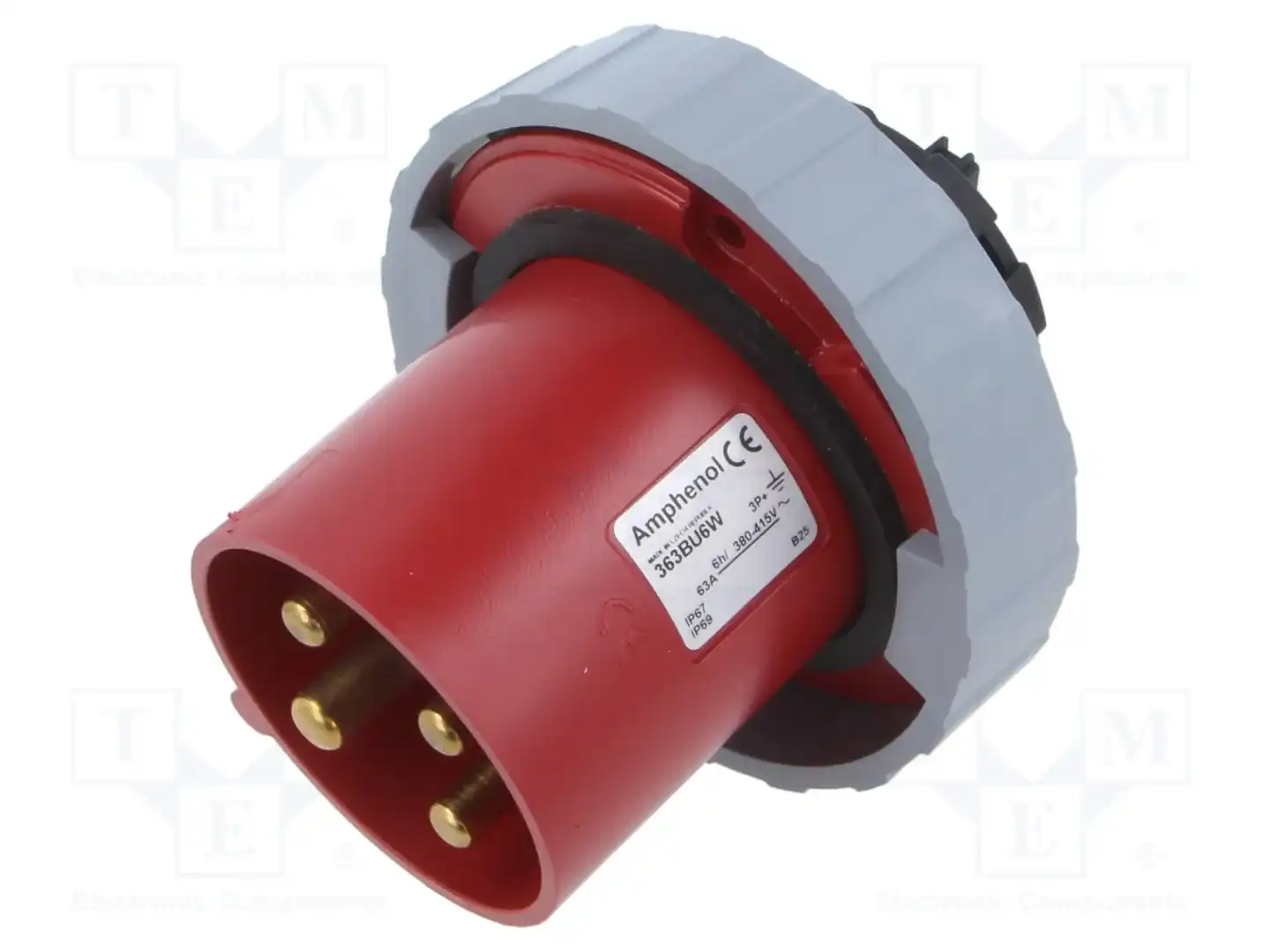 AMPHENOL 2CMA168109R1000 — Многофазные разъемы IEC 60309
