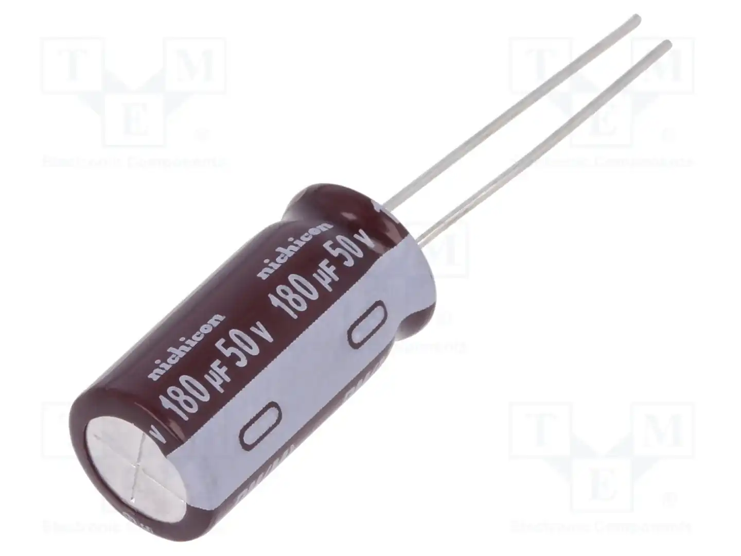 NICHICON UPM1H181MPD — Конденсаторы электролитические THT
