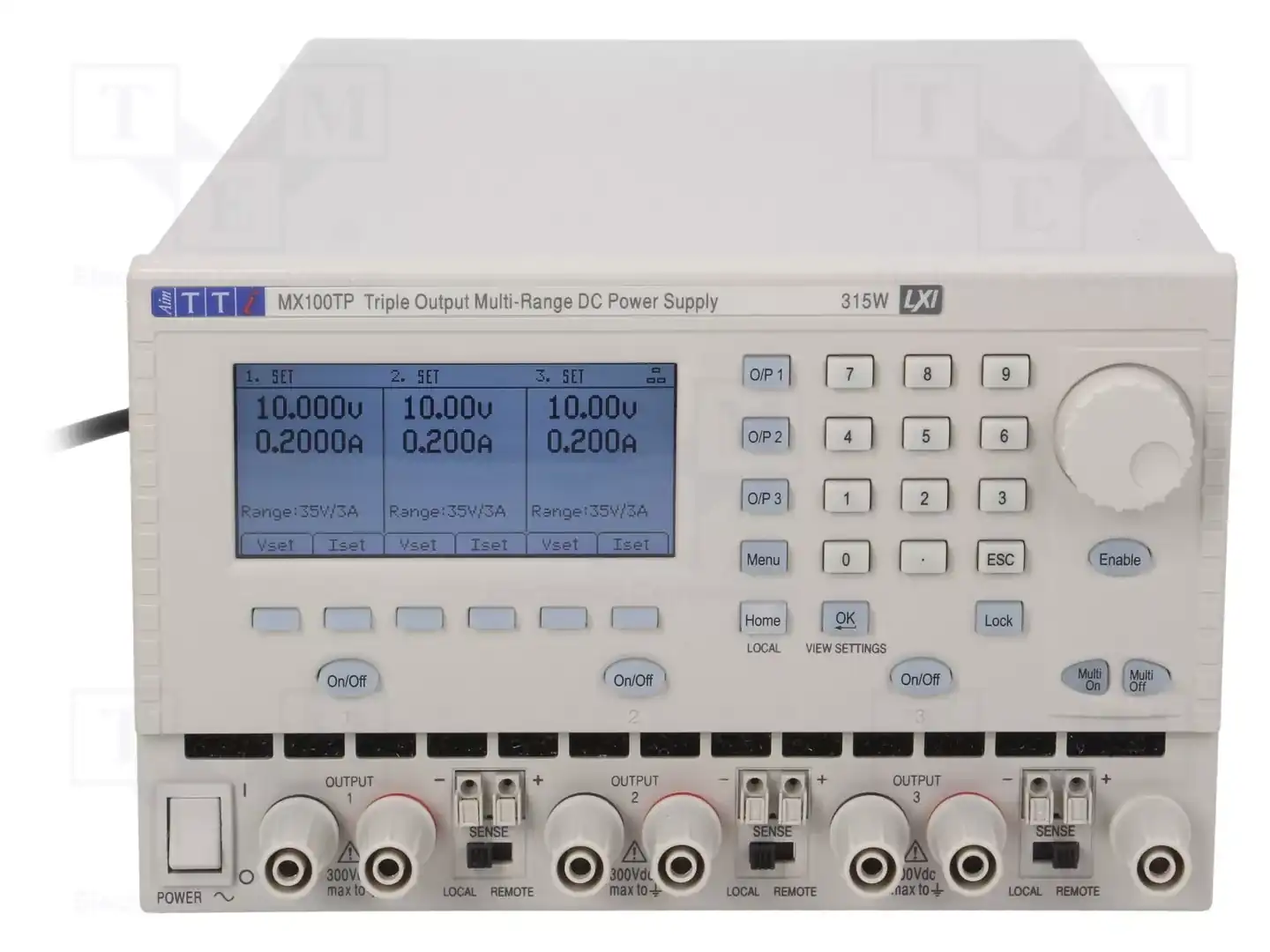 AIM-TTI MX100TP — Блоки питания многоканальные
