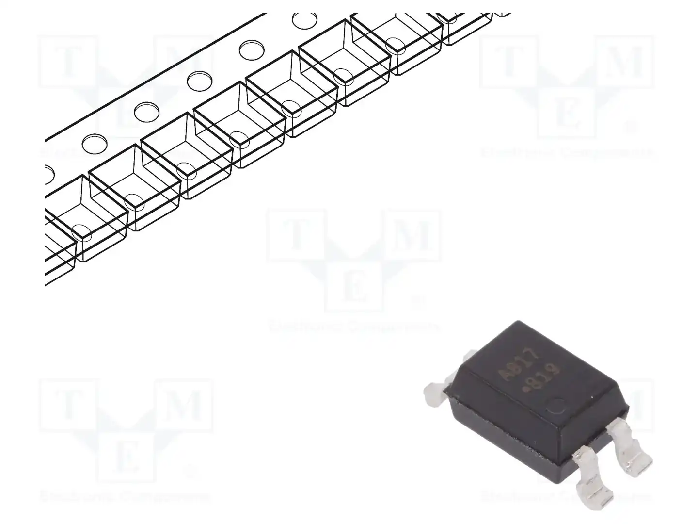 BROADCOM (AVAGO) HCPL-817-500E — Оптроны – аналоговый выход