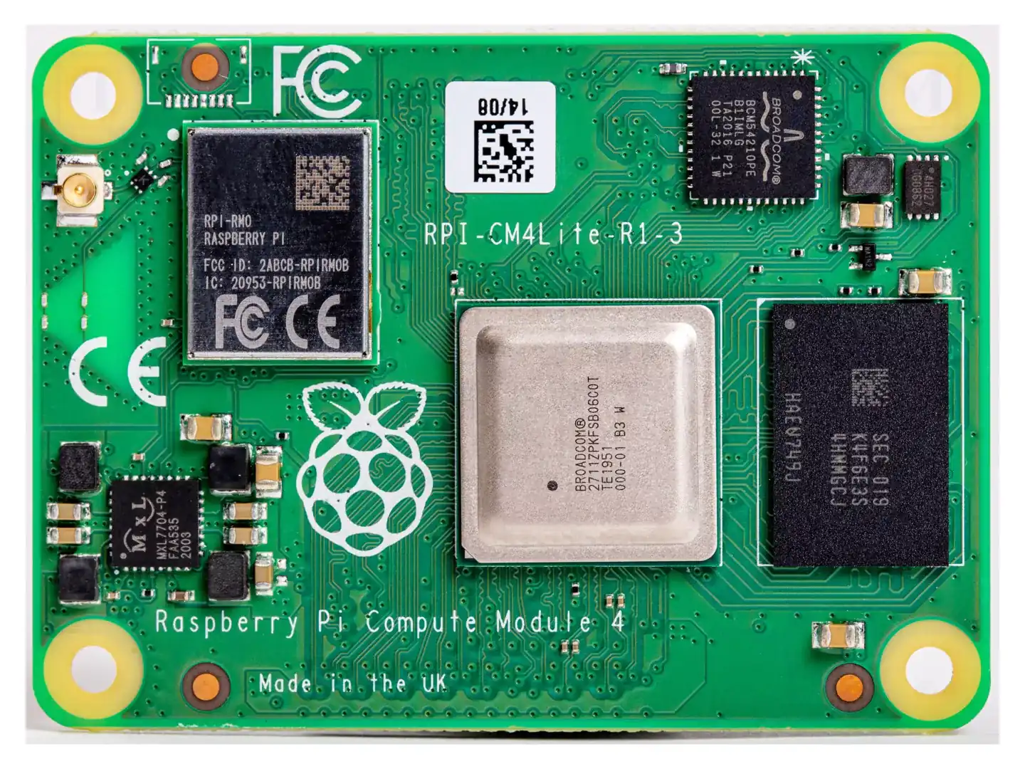 RASPBERRY PI RPI CM4 CM4101000 1GB RAM BLE — встроенные системы