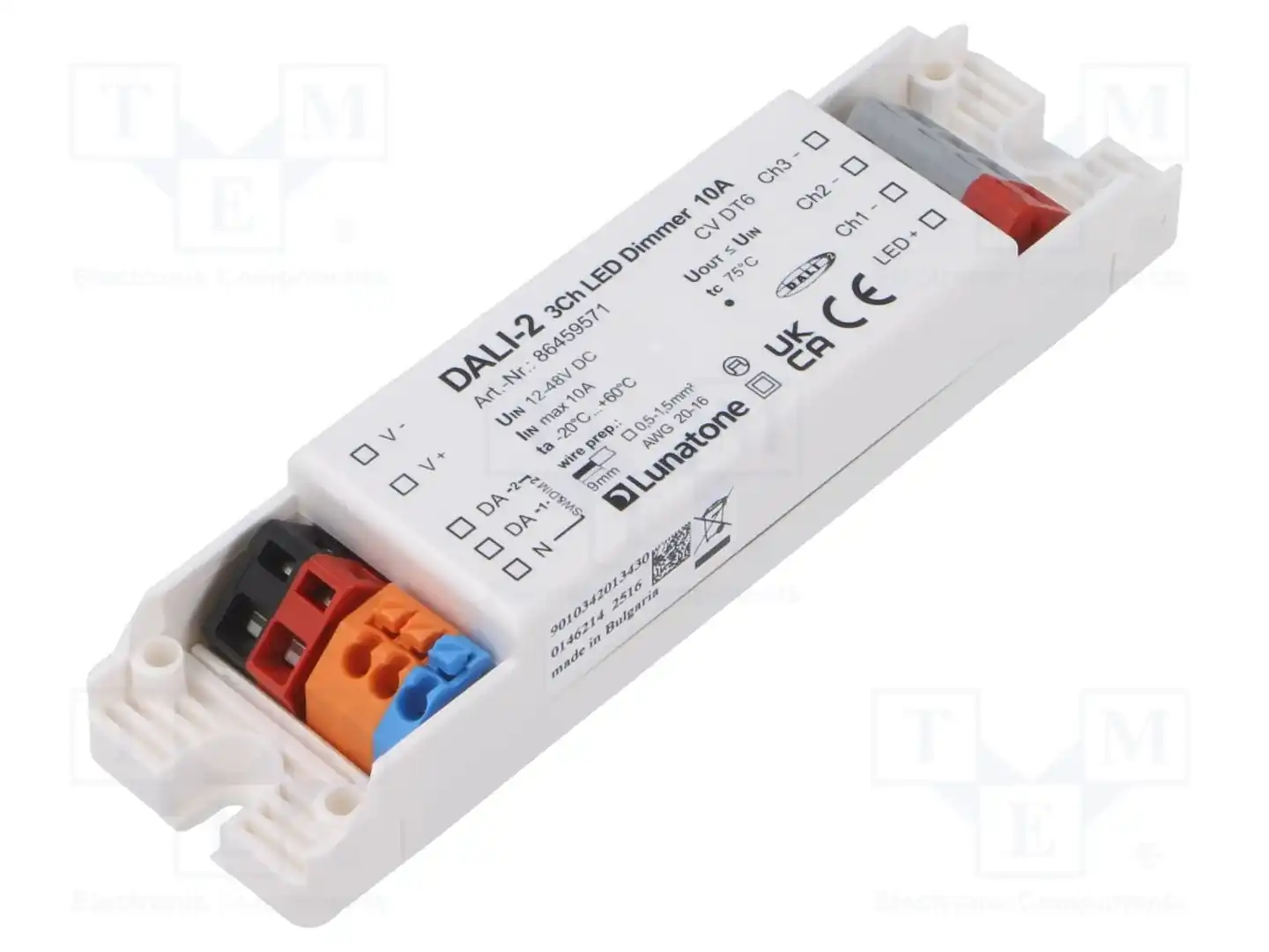 Lunatone DALI 3CH LED DIMMER 10A — Блоки питания для LED
