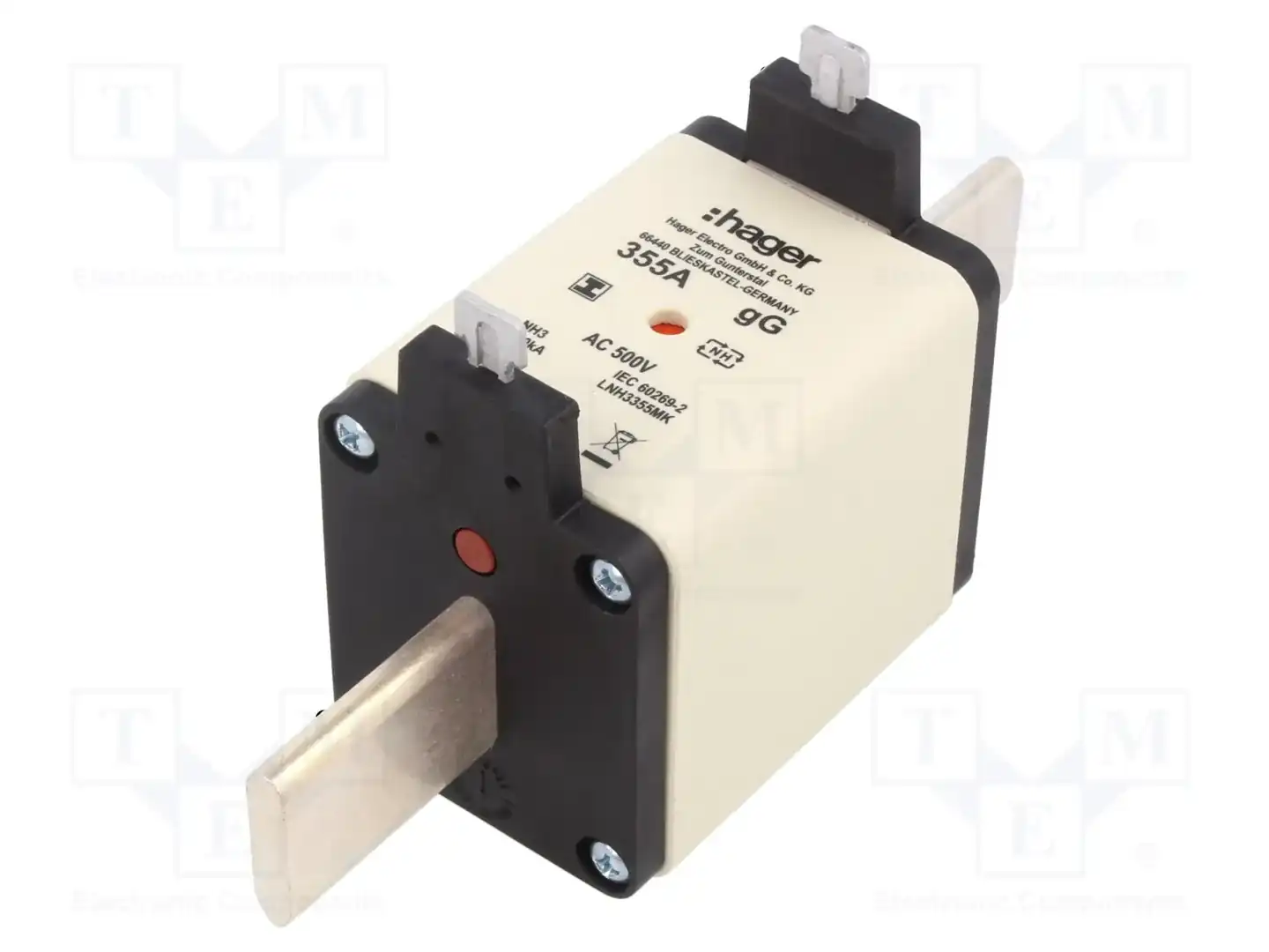 HAGER LNH3355MK — Предохранители NH