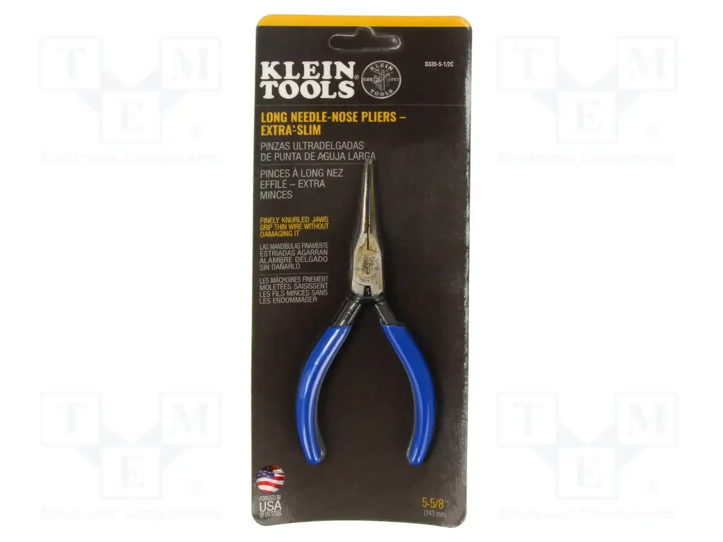 Klein Tools D335-51/2C — Клещи-кусачки плоские и полукруглые