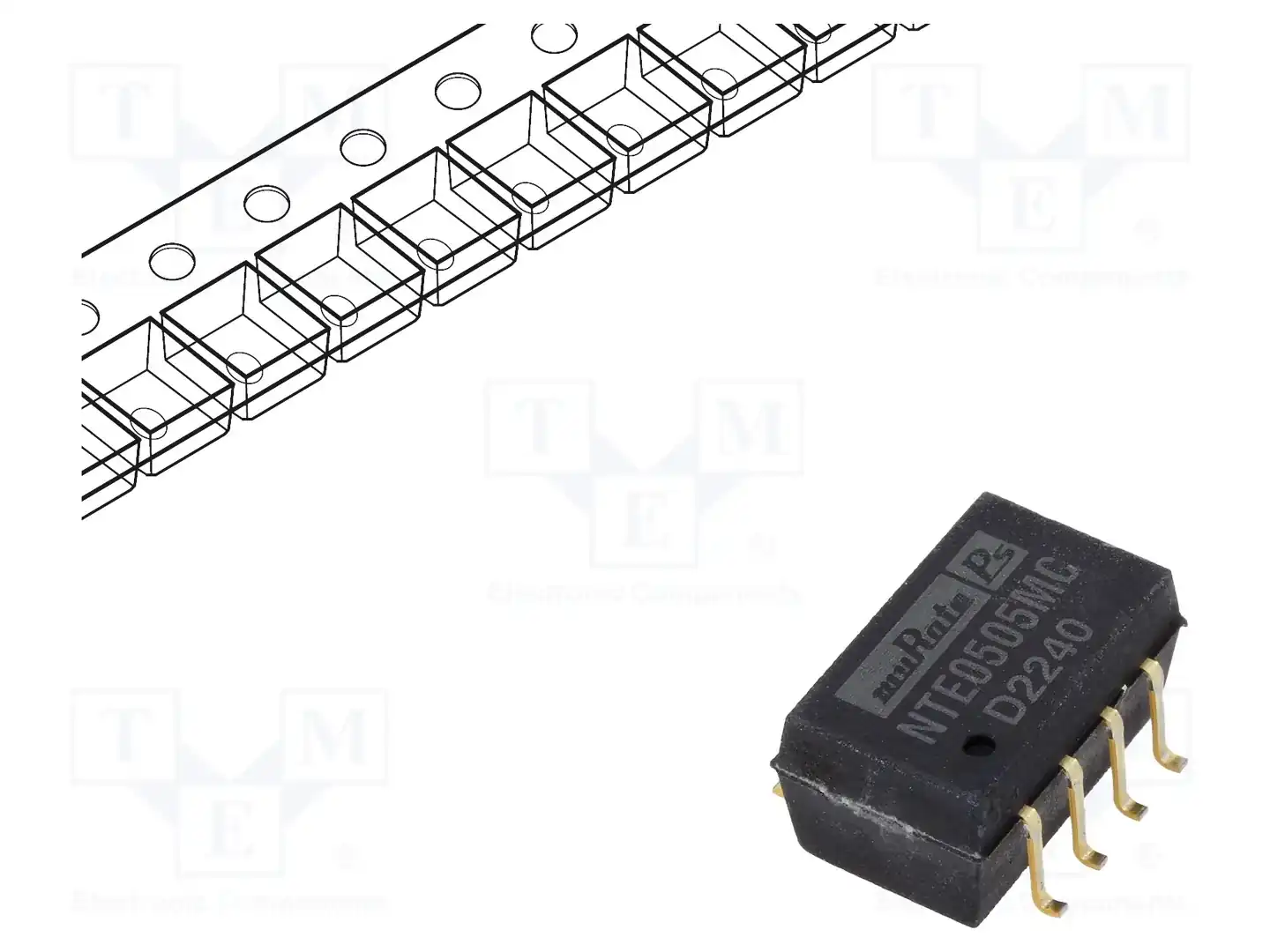 Murata Power Solutions NTE0505MC-R — Преобразователи DC/DC
