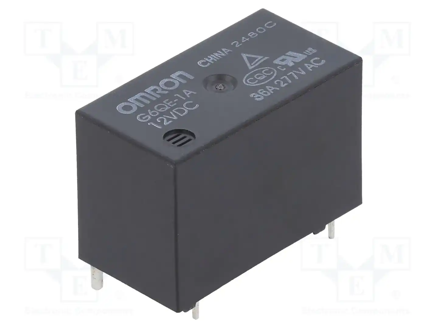 OMRON Electronic Components G6QE-1A DC12 — Реле электромагн. миниатюрные