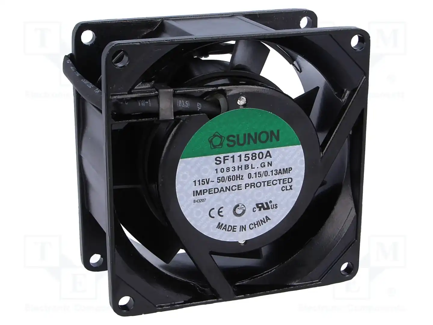 SUNON SF11580A1083HBL.GN — Вентиляторы AC 115V